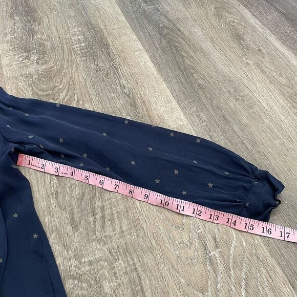 L'AGENCE Nina Star-Print Blouse - Picture 8 of 9